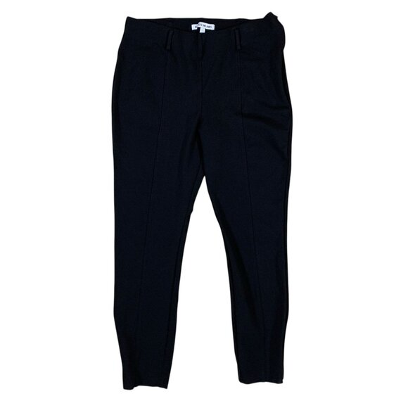 Elizabeth And James Ankle Pants Large Black Slim Fit Career Stretch Trousers - Picture 1 of 6